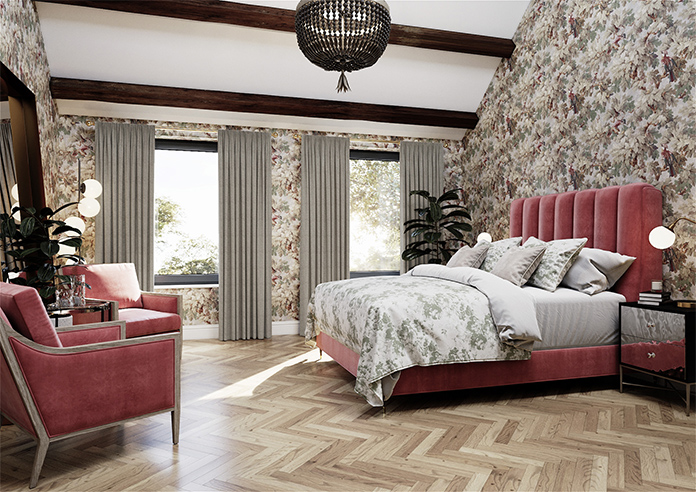 Roslin (Blackout), French Stone - Made to Measure Curtains - Image 7